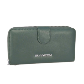 Silvia Rosa zöld pénztárca SR3012