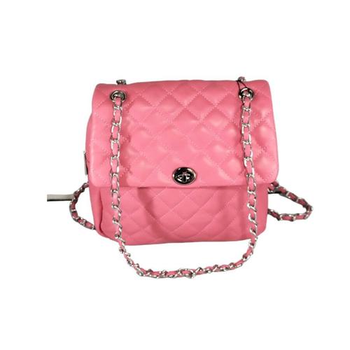 Ciklámen pink láncos kisméretű kézitáska oldaltáska LX2307
