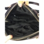 Kép 3/3 - Prestige női fekete lakk hatású táska 