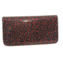 Kép 1/3 - Fényes leopárd mintás műbőr pénztárca piros