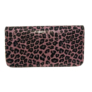 Kép 1/3 -  Fényes leopárd mintás műbőr pénztárca pink
