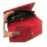 Kép 3/3 - Piros műbőr pénztárca ZC-508