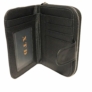 Kép 3/3 - Fekete steppelt kisméretű pénztárca C343
