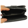 Kép 2/4 - Fekete steppelt kisméretű pénztárca C396