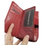 Kép 3/4 - Lakkozott bőr kisméretű pénztárca BC-116