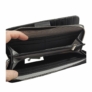 Kép 3/4 - Fekete színű steppelt pénztárca FR7006