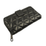 Kép 2/4 - Fekete színű steppelt pénztárca FR7006