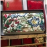 Kép 1/3 - Női színes virágos lakk bőr pénztárca Cavaldi
