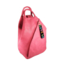 Kép 1/4 - Műbőr pink lopásgátlós hátizsák 