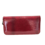 Kép 2/6 - Női piros valódi lakk bőr pénztárca GF-111