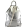 Kép 1/3 - Karen ezüst színű hátizsák Cinquata