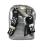 Kép 3/3 - Ezüst steppelt PVC anyagú divatos hátizsák M21050