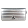 Kép 2/3 - Ezüst steppelt pénztárca