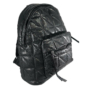 Kép 4/4 - Fekete steppelt PVC anyagú divatos hátizsák 1185