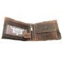 Kép 2/2 - Buffalo Wild férfi barna bőr pénztárca