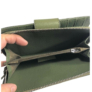 Kép 4/4 - Zöld steppelt csatos pénztárca 
