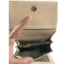 Kép 4/4 - Arany színű steppelt kisméretű pénztárca