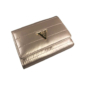 Kép 2/4 - Arany színű steppelt kisméretű pénztárca