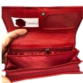 Kép 3/3 - Női piros lakkozott bőr pénztárca Alessandro 52-71