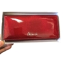 Kép 1/2 - Női piros lakkozott bőr pénztárca Alessandro 21-71