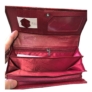 Kép 2/2 - Női piros lakkozott bőr pénztárca Alessandro 68-71