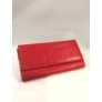 Kép 2/3 - Piros műbőr brifkó pincér pénztárca